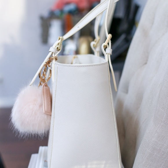 TORY BURCH LEATHER YORK SMALL BUCKLE TOTE - Picture 2 of 5